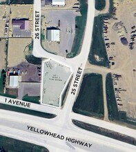 2520 1 Av, Edson, AB - Aérien Vue de la carte