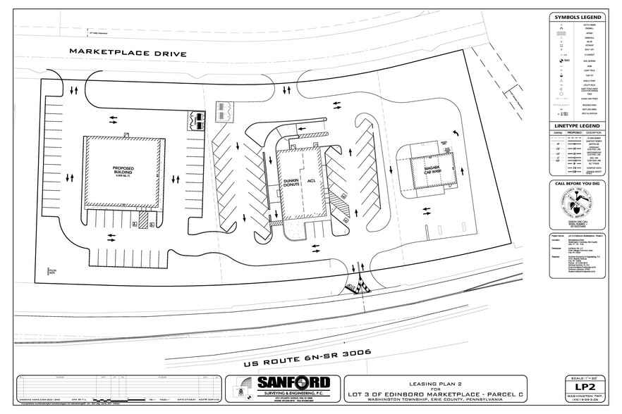 1008 Marketplace Dr, Edinboro, PA à louer - Plan de site - Image 1 de 1