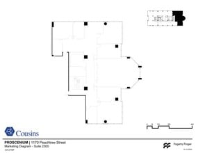 1170 Peachtree St, Atlanta, GA for lease Site Plan- Image 1 of 2