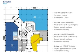 325 Milner Ave, Toronto, ON à louer Plan d’étage- Image 1 de 1