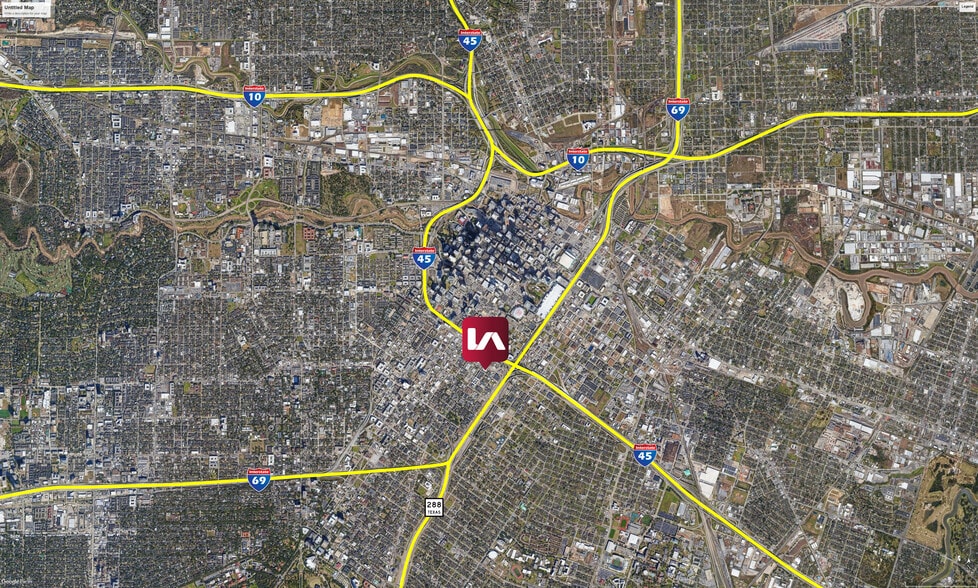 1618 Webster St, Houston, TX for sale - Aerial - Image 2 of 3