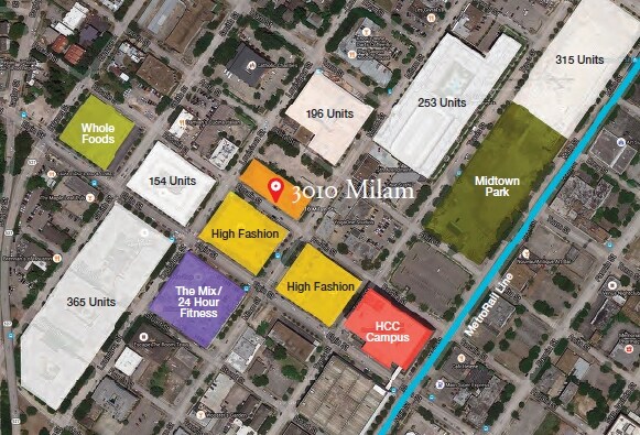 3010 Milam St, Houston, TX à vendre - Photo du bâtiment - Image 2 de 3