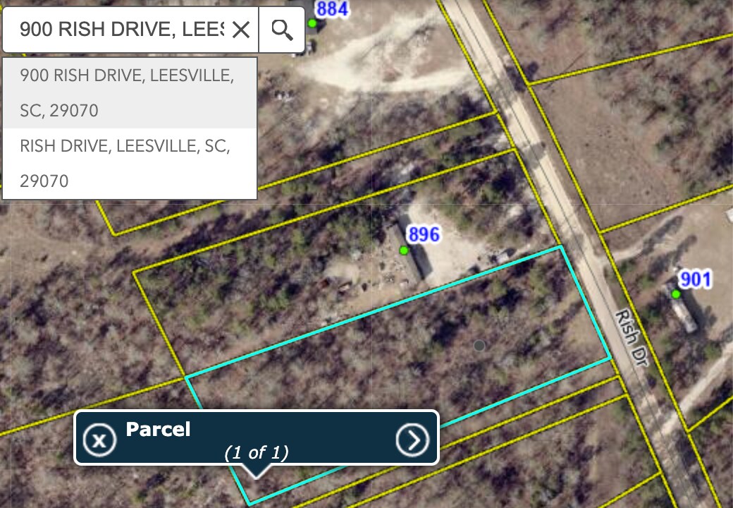 900 Rish dr, Leesville, SC for sale Site Plan- Image 1 of 2