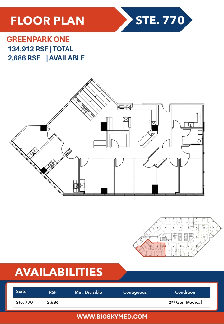 7515 S Main St, Houston, TX for lease Interior Photo- Image 1 of 1