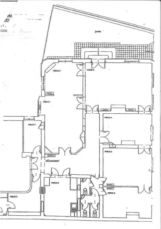 Bureau dans Neuilly-sur-Seine à vendre Plan d’étage- Image 1 de 2