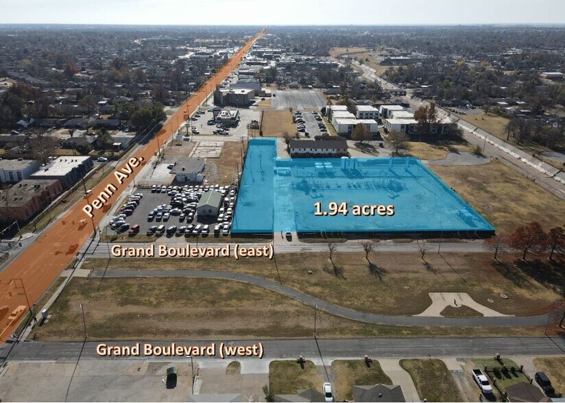 2122 SW Grand Blvd, Oklahoma City, OK for sale - Aerial - Image 1 of 3