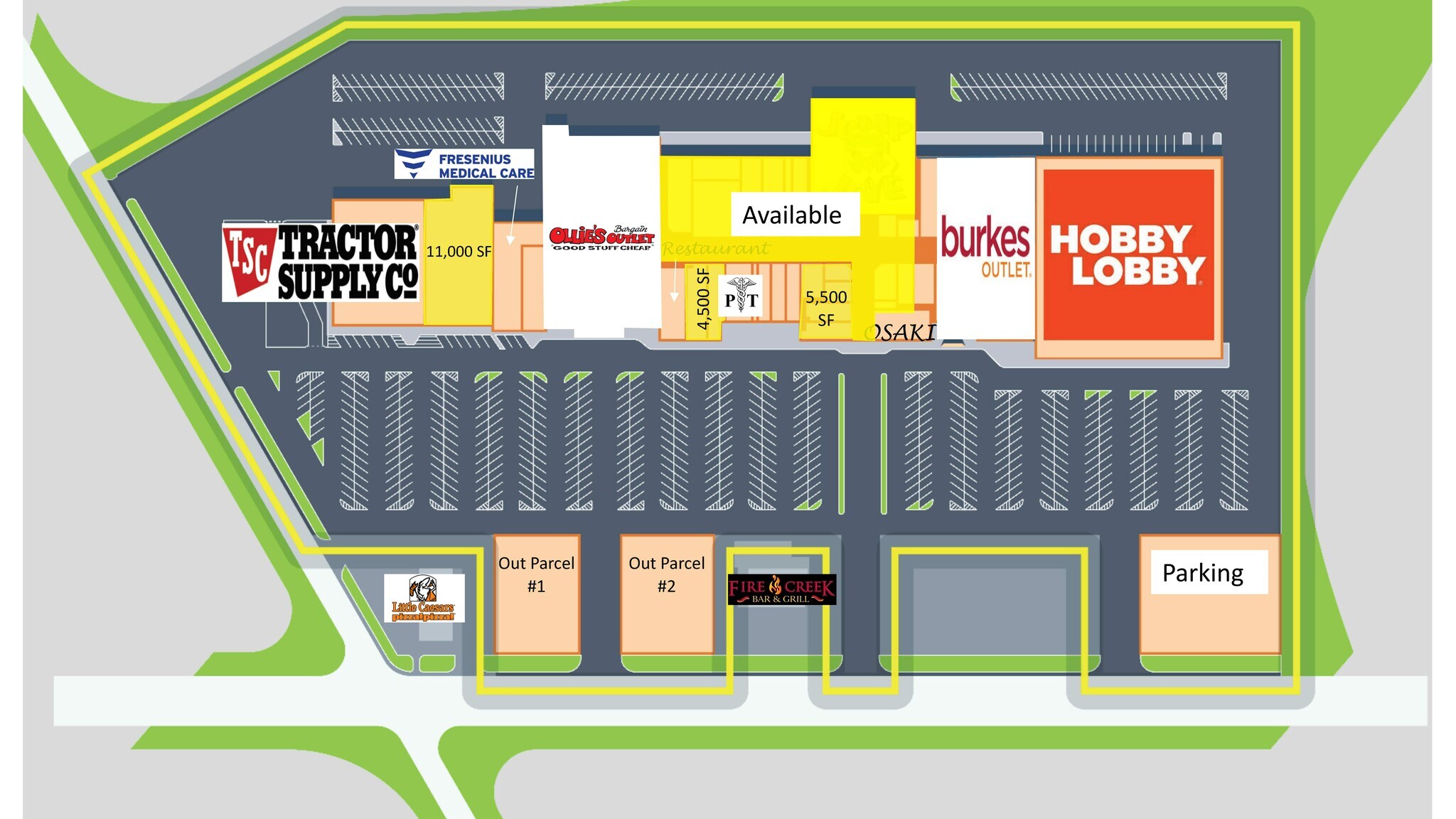 2545 Perryton Pky, Pampa, TX à louer Plan de site- Image 1 de 1