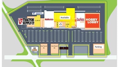 2545 Perryton Pky, Pampa, TX à louer Plan de site- Image 1 de 1