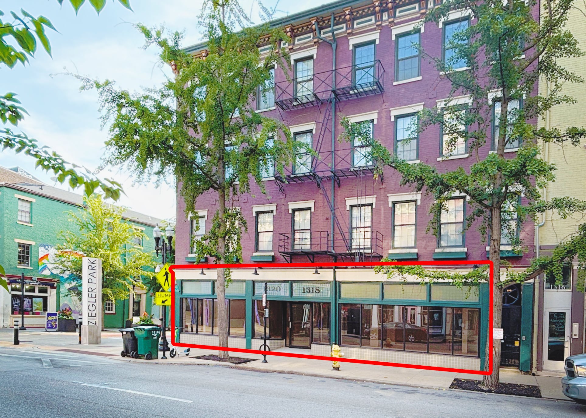 1318-1320 Main St, Cincinnati, OH for lease Building Photo- Image 1 of 4