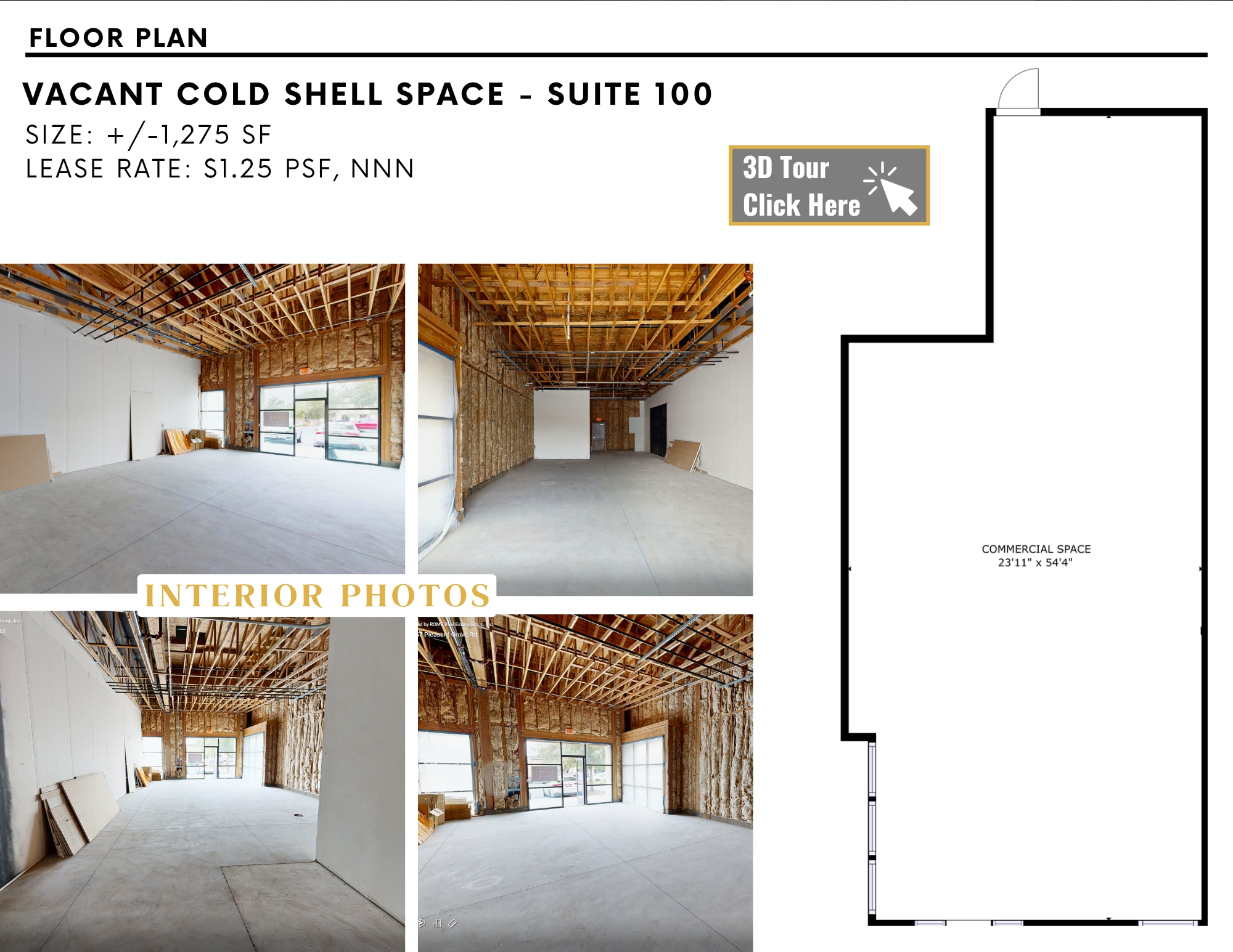 1257 Pleasant Grove, Roseville, CA for lease Interior Photo- Image 1 of 2