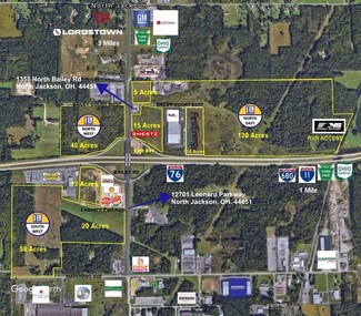 Plus de détails pour Leonard Commerce Park – Terrain à vendre, North Jackson, OH