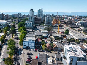 738 Pembroke St, Victoria, BC - Aerial  map view
