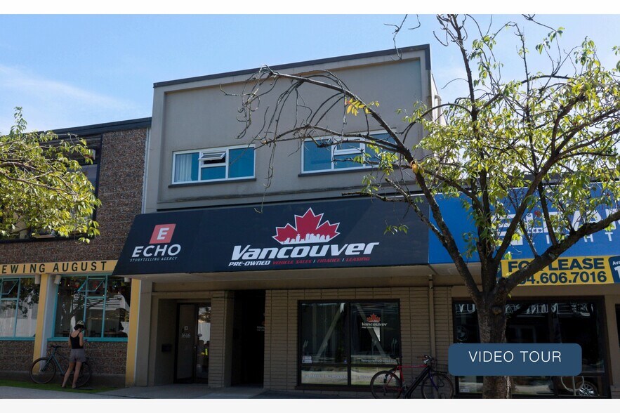 1618 3rd Av W, Vancouver, BC for lease - Building Photo - Image 1 of 8