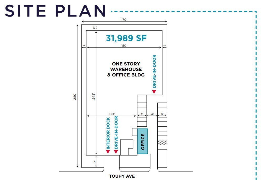 2323 Touhy Ave, Elk Grove Village, IL à louer Photo du bâtiment- Image 1 de 1