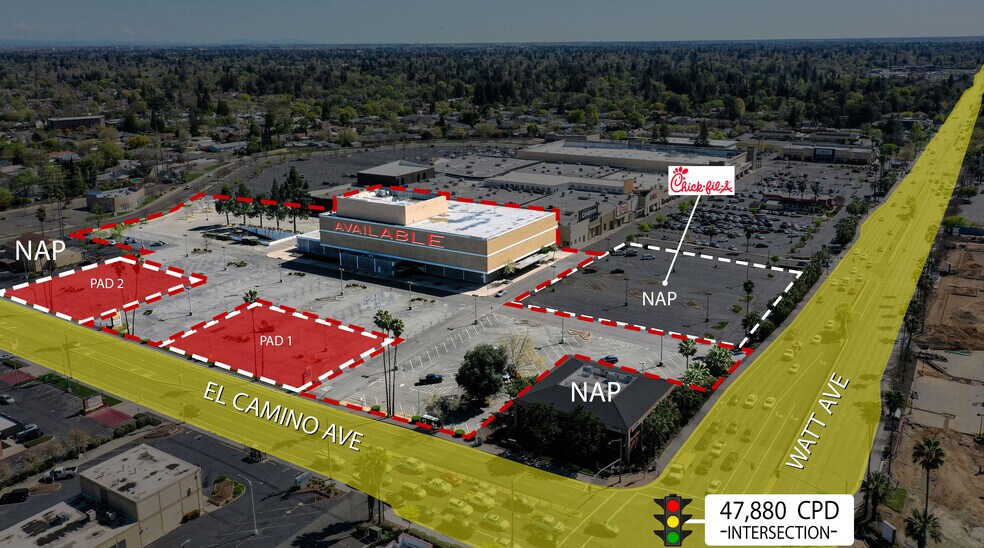 2450 Watt Ave, Sacramento, CA à vendre - Photo du bâtiment - Image 2 de 17