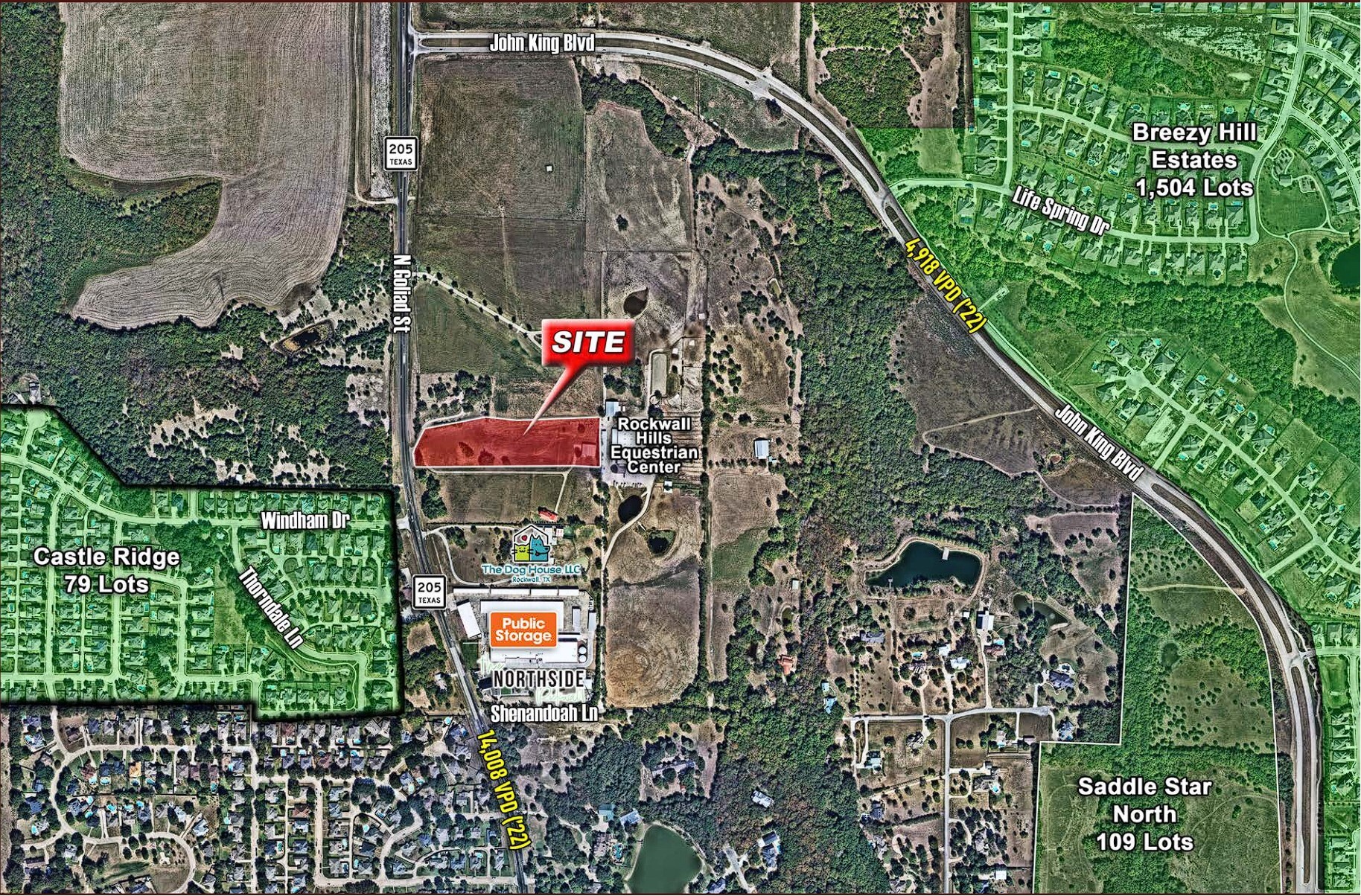 N Goliad/Hwy 205, Rockwall, TX for sale Building Photo- Image 1 of 11