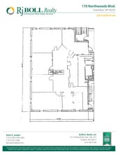 170 Northwoods Blvd, Columbus, OH for lease Floor Plan- Image 1 of 1