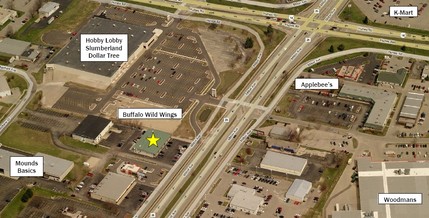 2833 Milton Ave, Janesville, WI - Aerial  map view