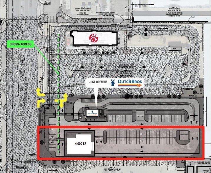 8233 University Ave, Lubbock, TX à louer - Photo principale - Image 3 de 3