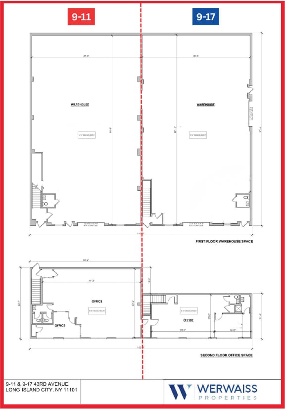 9-11-9-17 43rd Ave, Long Island, Long Island City, NY for lease Interior Photo- Image 1 of 1