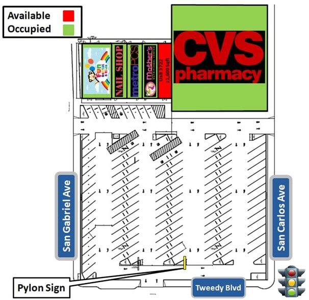 3706-3738 Tweedy Blvd, South Gate, CA for lease - Building Photo - Image 1 of 4