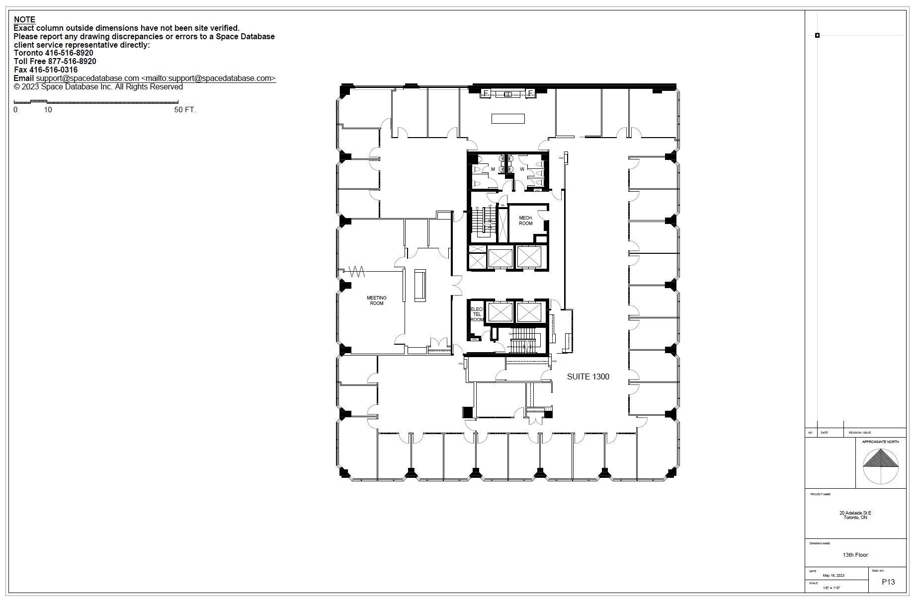 20 Adelaide St E, Toronto, ON for lease Floor Plan- Image 1 of 4