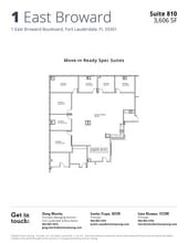 1 E Broward Blvd, Fort Lauderdale, FL for lease Floor Plan- Image 1 of 1