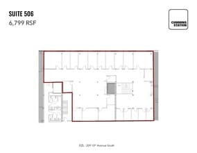 209 10th Ave S, Nashville, TN for lease Floor Plan- Image 1 of 1