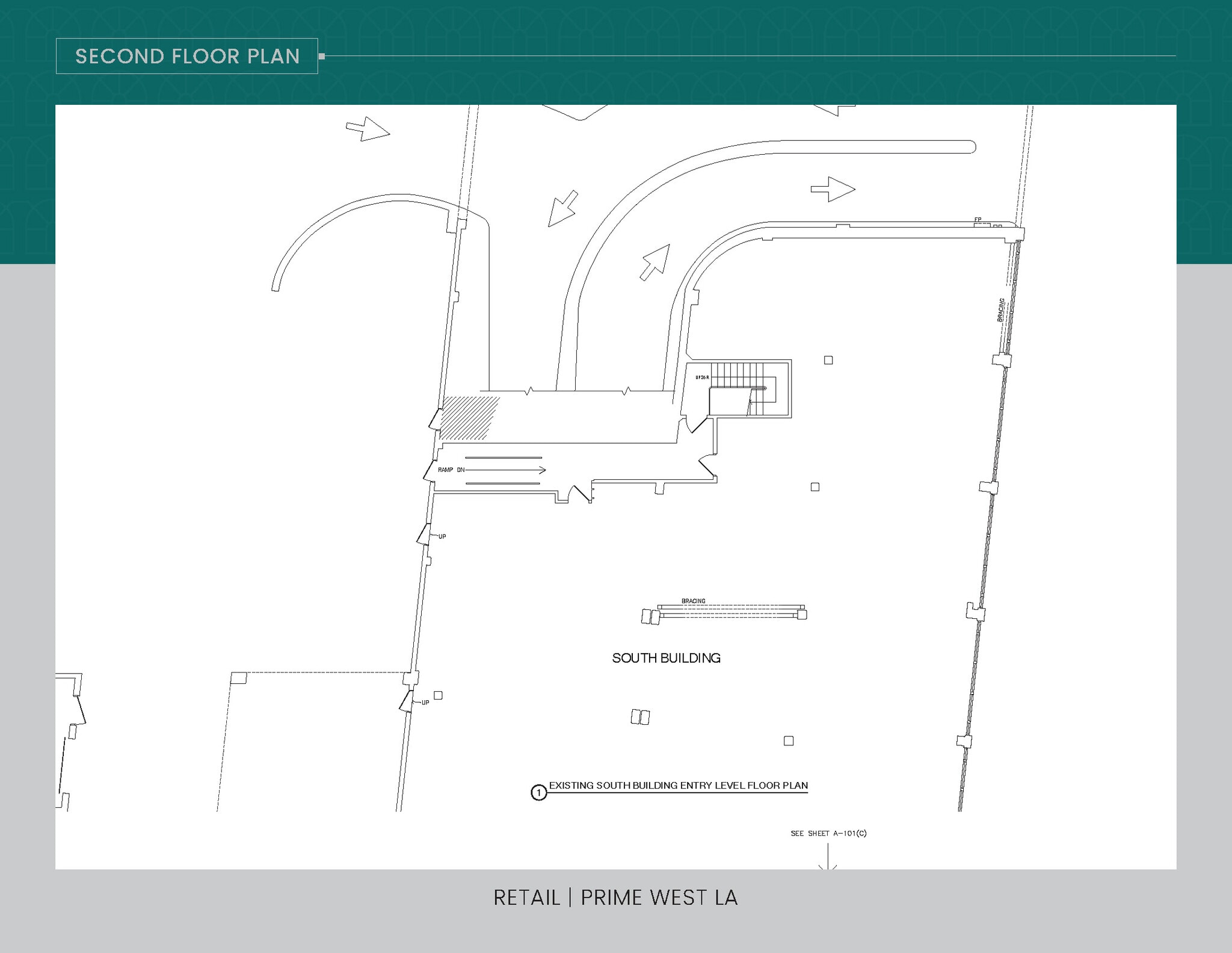2384-2390 Westwood Blvd, Los Angeles, CA à louer Plan d’étage- Image 1 de 5