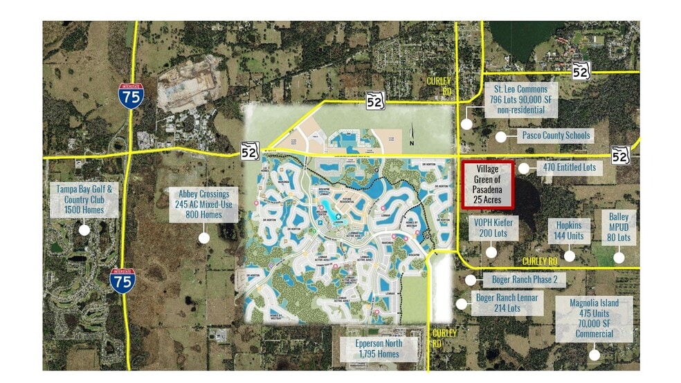 0 Curley Rd & SR 52, San Antonio, FL for sale - Building Photo - Image 3 of 5