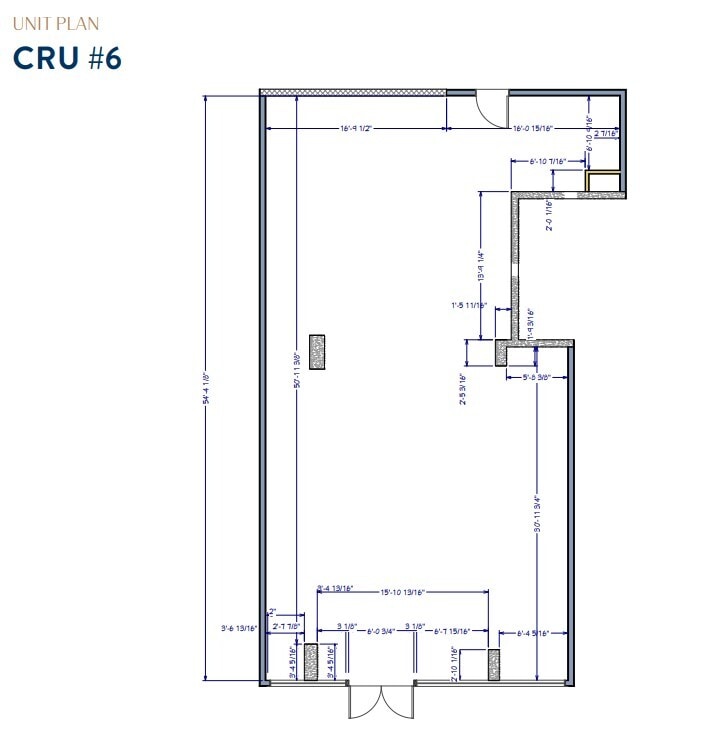 536 6th Ave SE, Calgary, AB for lease Floor Plan- Image 1 of 1