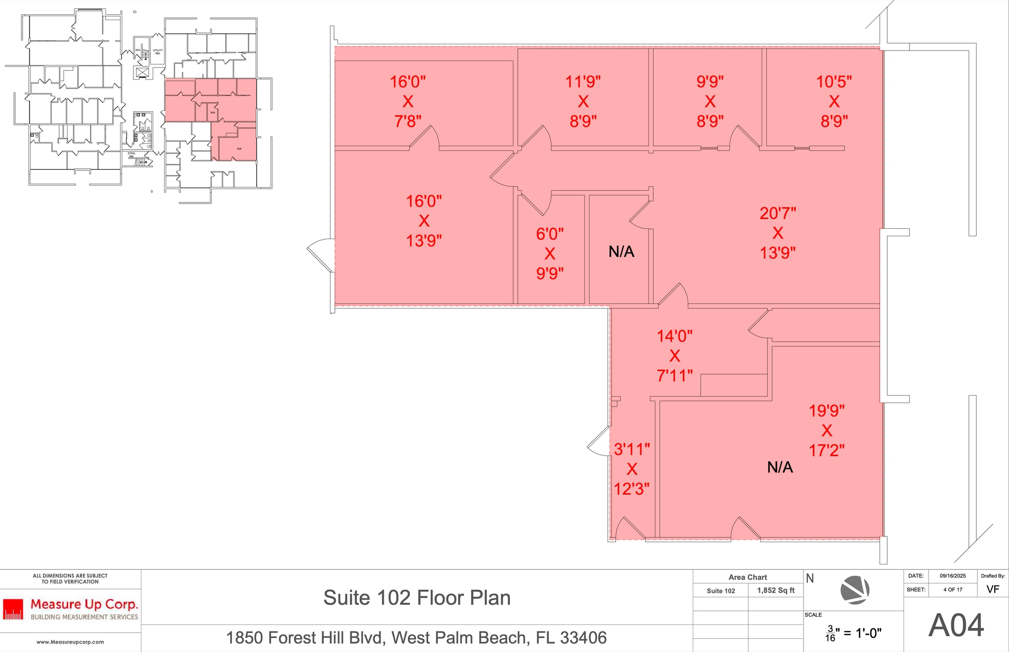 1860 Forest Hill Blvd, West Palm Beach, FL for lease Floor Plan- Image 1 of 1