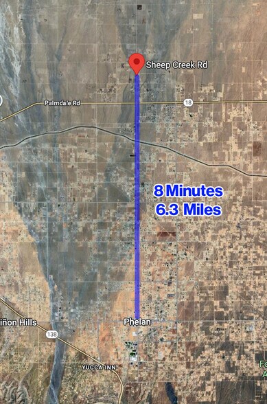 Sheep Creek Rd, Adelanto, CA à vendre - Photo du bâtiment - Image 2 de 23