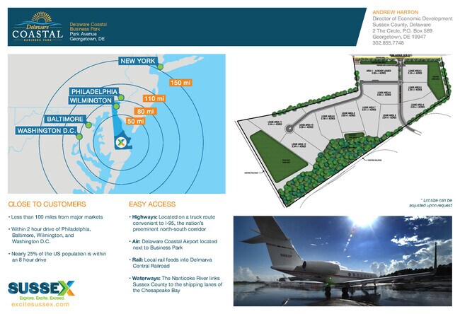 Plus de détails pour 21498 Baltimore Ave, Georgetown, DE - Terrain à louer