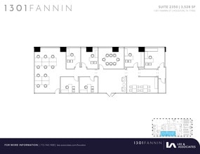 1301 Fannin St, Houston, TX for lease Floor Plan- Image 1 of 1