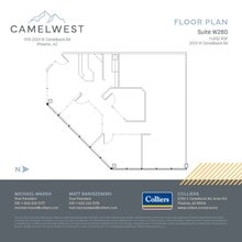 2001 W Camelback Rd, Phoenix, AZ à louer Plan d’étage- Image 1 de 1