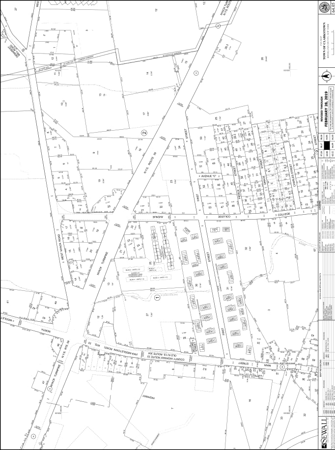 87 W Nyack Rd, Nanuet, NY for sale Plat Map- Image 1 of 2