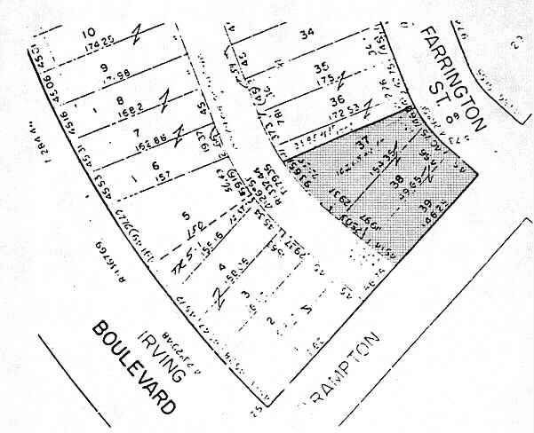 2505 Farrington St, Dallas, TX à louer - Plan cadastral - Image 2 de 12