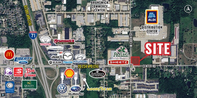 Plus de détails pour 2733 Center Rd, Hinckley, OH - Terrain à vendre