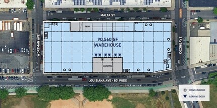 303 Louisiana Ave, Brooklyn, NY for lease Floor Plan- Image 1 of 2