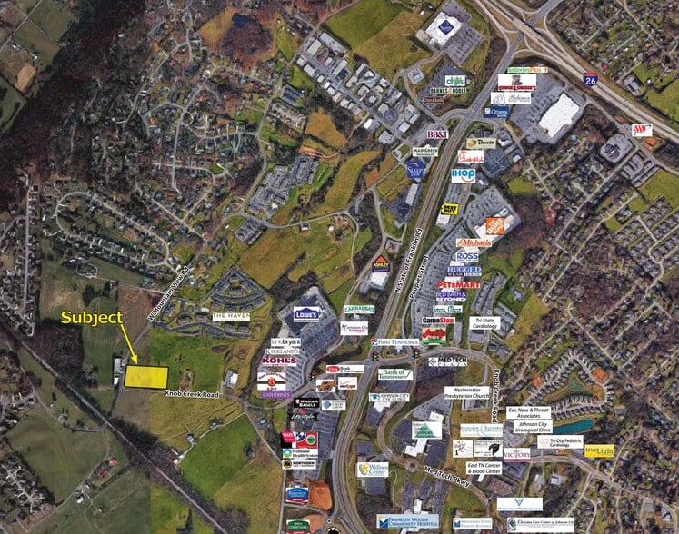 Knob Creek Rd, Johnson City, TN à vendre - Photo du bâtiment - Image 3 de 3