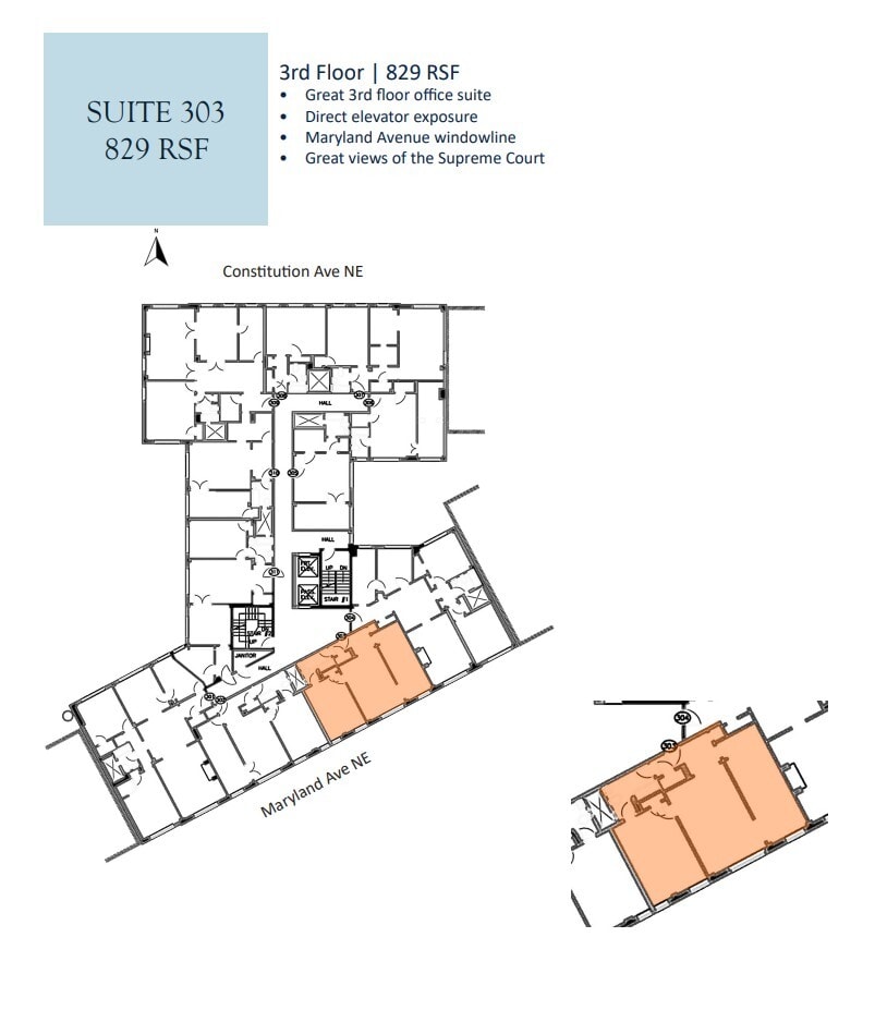 100-110 Maryland Ave NE, Washington, DC à louer Plan d’étage- Image 1 de 1