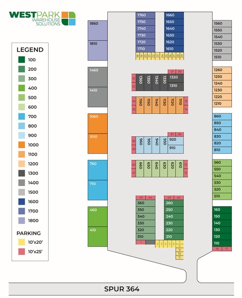 12095 Spur 364, Tyler, TX for lease - Site Plan - Image 2 of 11