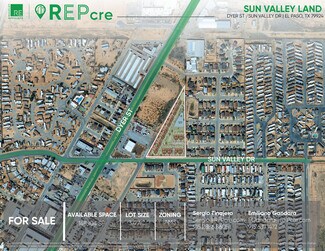 Plus de détails pour Sun Valley Dr 6001, El Paso, TX - Terrain à vendre
