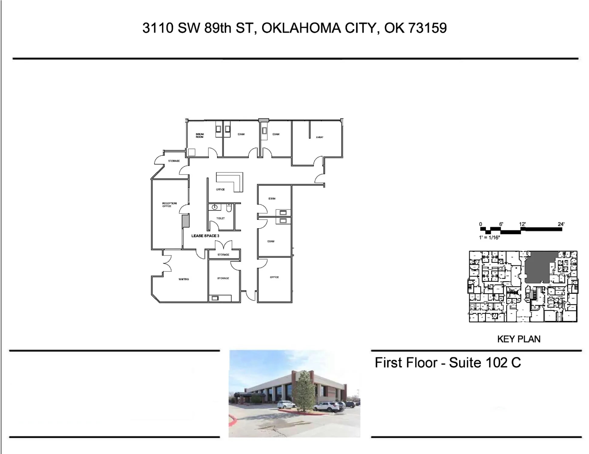 3110 SW 89th St, Oklahoma City, OK for lease Floor Plan- Image 1 of 1