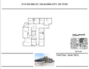 3110 SW 89th St, Oklahoma City, OK for lease Floor Plan- Image 1 of 1
