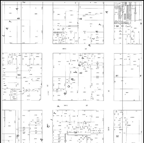 280 W 500 S, Salt Lake City, UT à vendre - Plan cadastral - Image 3 de 3