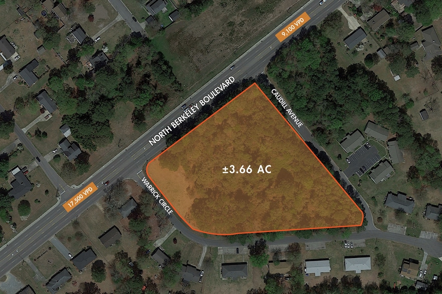 North Berkeley Blvd, Goldsboro, NC à vendre - Aérien - Image 2 de 2