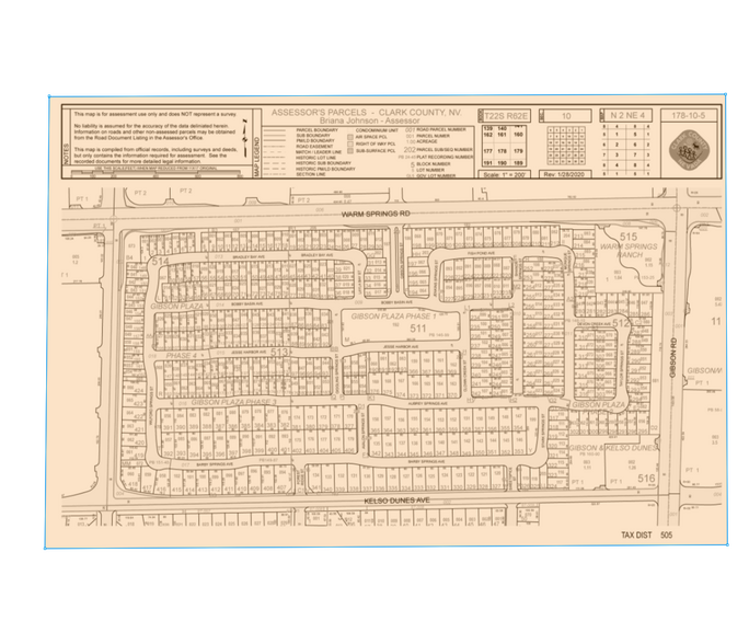 1016 Devon Creek Ave, Henderson, NV à vendre - Plan cadastral - Image 1 de 1
