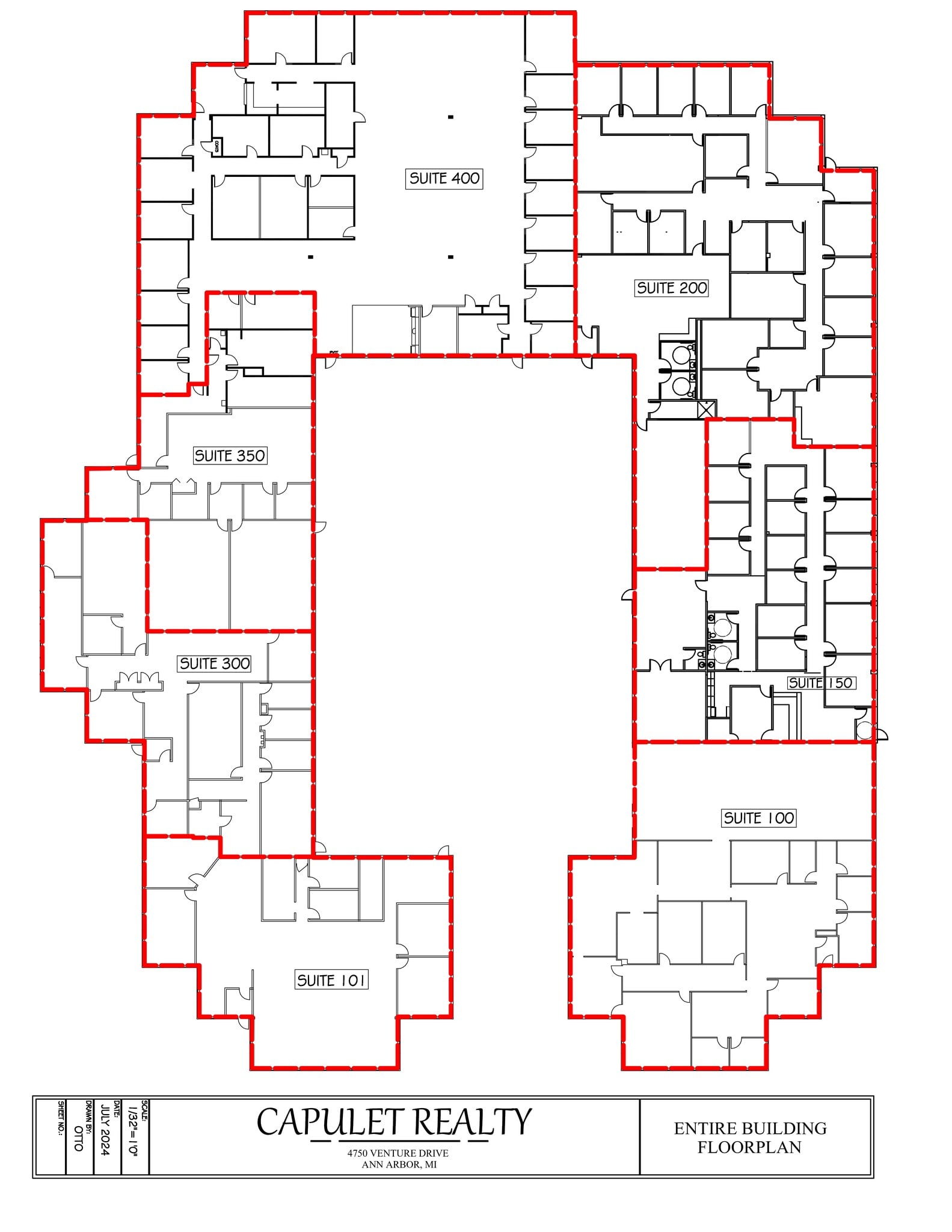 4750 Venture Dr, Ann Arbor, MI à louer Plan de site- Image 1 de 2